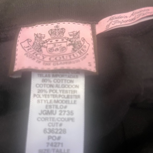 Juicy couture snap back y2k track shorts - Picture 6 of 9